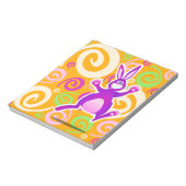 Funky rabbit, notitieblok (Gedraaid)