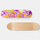 Funky rabbit, schaats skateboard (Horizontaal)