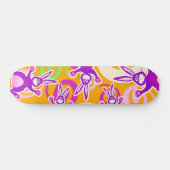 Funky rabbit, schaats skateboard (Horizontaal)