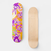 Funky rabbit, schaats skateboard (Voorkant)