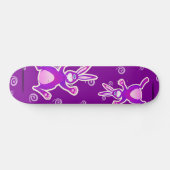 Funky rabbit, schaats skateboard (Horizontaal)