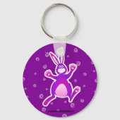 Funky rabbit, sleutelhanger (Voorkant)