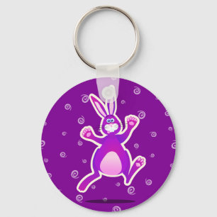 Funky rabbit, sleutelhanger