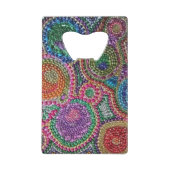 Funky Rainbow Mardi Gras Bead Art (Dos)