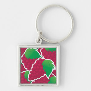 Funky red grappen sleutelhanger
