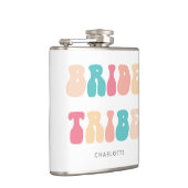 Funky Retro Bride Tribe Bachelorette Heupfles (Rechts)