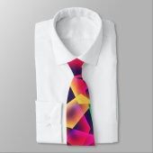 Funky Retro Colors Party Stropdas (Gebonden)