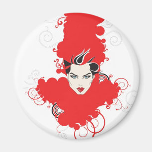Funky Retro Fridge Magnet Magneet