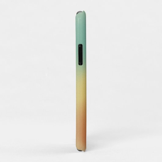 Funky Retro Grainy Gradient Texture Manifest Case-Mate iPhone Case (Achterkant/rechts)