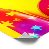 Funky Retro Pop Art Mode Poster (Hoek)