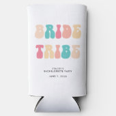 Funky Retro Vintage Bruidsmeisjes Team Bachelorett (Voorkant)