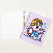 Funky Rockstar Cat - Musique Cool Lover Kitty (Devant avec enveloppe)