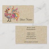 Funky Rooster Visitekaartje (Voorkant / Achterkant)