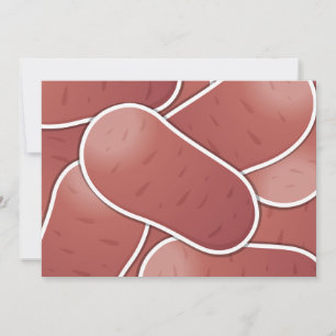 Funky roze aardappel