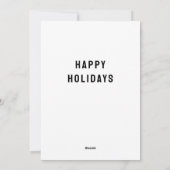 Funky Rugby Sports Cartes de Noël (Dos)