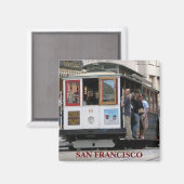 Funky San Francisco magneet! Magneet (Voorkant / Achterkant)