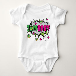 Funky Schattige Fun 'ZomBaby' Zombie Pun Romper