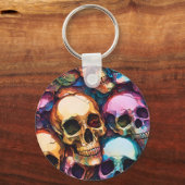 Funky Schedels Sleutelhanger (Voorkant)