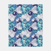 Funky Seashell Pattern Fleece Deken (Voorkant)