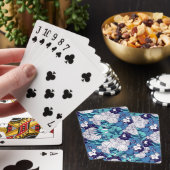 Funky Seashell Pattern Pokerkaarten (Insitu)