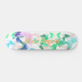 Funky Skate Tropical Palm Feuille Skateboard (Horz)