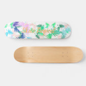 Funky Skate Tropical Palm Feuille Skateboard (Horz)