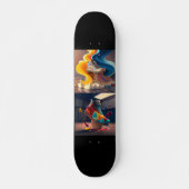 Funky Skateboard met Cool Sneaker ontwerp 7¾" Deck (Voorkant)
