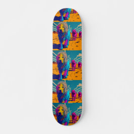 Funky Skateboard voor Hondenliefhebbers
