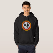 Funky Skull Hoodie (Voorkant volledig)