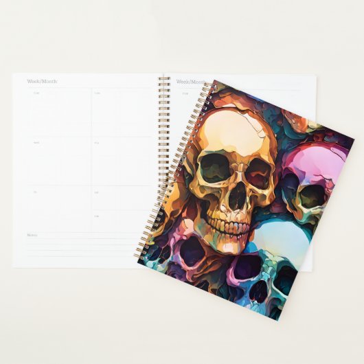 Funky Skulls Planner (Display)