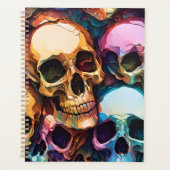 Funky Skulls Planner (Voorkant)