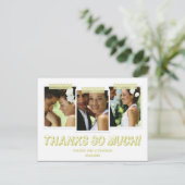 Funky Snapshots Dank je wel Briefkaart (Staand voorkant)