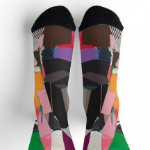 Funky sokken unisex Kleurrijke sokken Veelkleurige