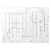 Funky Star Notitieblok (Voorkant)