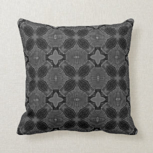 Funky Steampunk Metaal Abstract Geometrisch Patroo Kussen