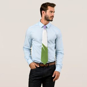 Funky Stijlige ZigZag Abstract Genderqueer Pride V Stropdas