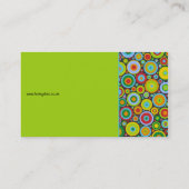 Funky Stippen : Groen Visitekaartje (Achterkant)