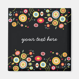 Funky Stippen Sjabloon Magneet