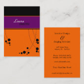 Funky Stippen Visitekaartjes (Voorkant / Achterkant)