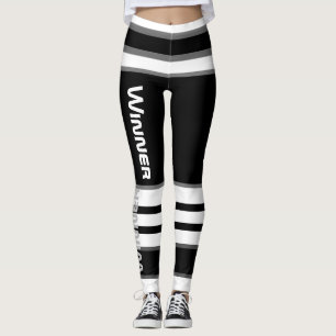 Funky Strepen Lijnen Winner Power Leggings