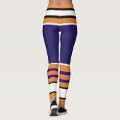 Funky Stripes Lines Winner Power Leggings (Achterkant)