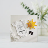 Funky Sunshine Faire-part de grossesse (Debout devant)