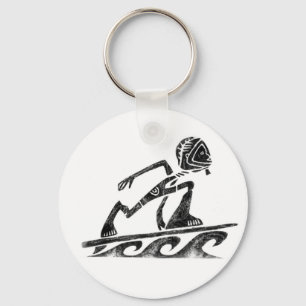 Funky Surfer Sleutelhanger