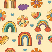 Funky Swirl Handdoek Groovy Boho Badkamer Decorati