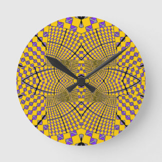 Funky tijd ronde klok