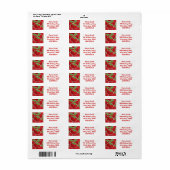 Funky tomato etiket (Full Sheet)