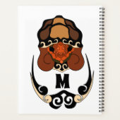 Funky Tortoise Chilling Monogramme (Dos)