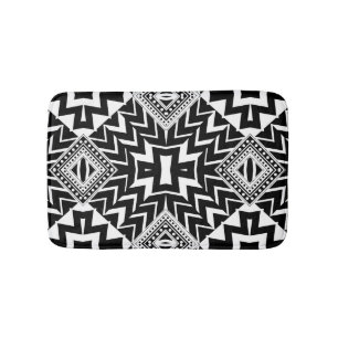 Funky Tribal Chevron Pattern Badmat
