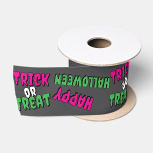 Funky Trick or treat en Happy Halloween Lint