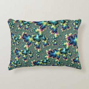 Funky Trippy Eclectische Boho Hippie Abstracte Fra Decoratief Kussen